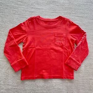 Vineyard Vines Coral Longsleeve Graphic Tee VGUC 3T